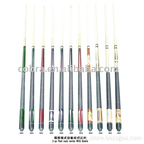 Pool cues(K06042-K06052)